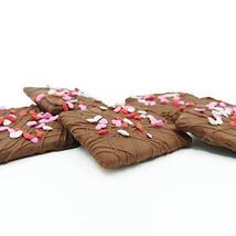 Philadelphia Candies Valentine&#39;s Day Hearts Gift, Milk Chocolate Covered Graham  - £10.86 GBP