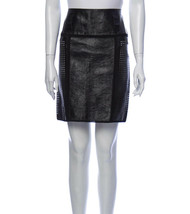 Proenza Schouler Perforated Leather Knee-Length Skirt sz 2 fits 2 - 4 - £59.95 GBP