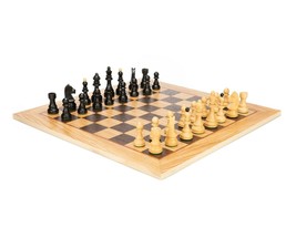 High quality standard tournament size chess set TORONTO OLIVE - Business... - £128.66 GBP