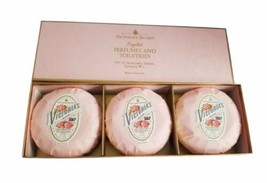 Vintage crown Victoria's Secret Victoria’s English Rose 3x Soap gift set rare - $153.45