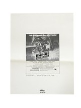 Star Wars Empire Strikes Back Original Media Press Movie Poster 17x23 1980 #1 - £27.14 GBP