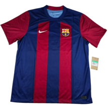 Nike FC Barcelona 2023/24 Stadium Home Dri-FIT Soccer Jersey Size XL DX2687-455 - £66.86 GBP