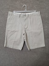 Eddie Bauer Legend Wash Chino Shorts Mens 38 Khaki Pumice Classic Fit Co... - £23.60 GBP