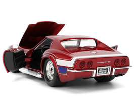 1969 Chevrolet Corvette Stingray ZL1 Red Metallic with Stars and Stripes... - £33.35 GBP