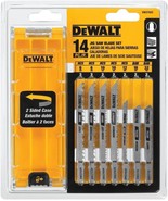 DEWALT Jigsaw Blades Set with Case, T-Shank, 14-Piece (DW3742C) - €29,07 EUR