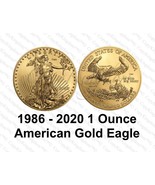 1986 to 2020 1 Oz 50 Dollar Gold Eagle COPY coin - $14.99