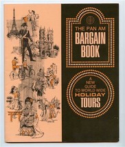 The Pan Am Bargain Book World Wide Holiday Tours 1965 Pan American World Airways - £21.81 GBP