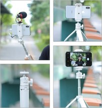 Mini Selfie Stick Tripod Stand Handle Grip for iPhone 13 Pro Max Samsung OnePlus - £38.16 GBP