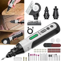 Mini Cordless Rotary Tool Kit, 3 in 1 Multi-Purpose with Electric, 88Pcs... - $28.99