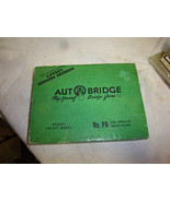 autobridge no. PA for advanced players auto bridge deluxe pocket model  - $380.59 MXN