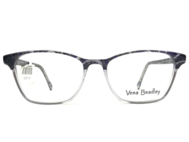 Vera Bradley Eyeglasses Frames Andie Indio INO Gray Clear Cat Eye 52-16-135 - £47.34 GBP