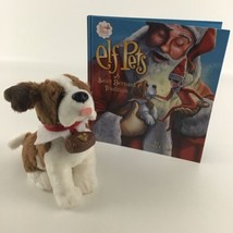 Elf On The Shelf Elf Pets A Saint Bernard Tradition Book Plush Set Christmas - $49.45