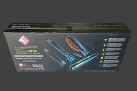 Royale USA deluxe 3-in-1 heated styling brush, comb, and curler BLACK MS... - $198.00