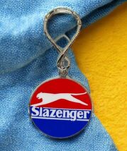 Slazenger British Sports Equipment Metal Logo Mailbox Deposit Keychain T... - $14.87