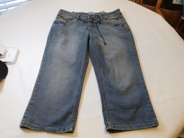 Womens Juniors NOBO No Boundaries Crop pants Capri denim Jeans No Size Tag - £12.33 GBP