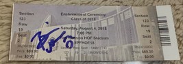 NFL HOF  Signed Brian Urlacher Class of 2015 Ticket stub Chicago BEARS - $989.99