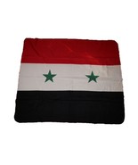 K&#39;s Novelties Syria Syrian Two Star Flag 50x60 Warm Polar Fleece Blanket... - $22.03 CAD