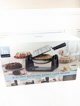 Sensio Homemade Electric Rotating Flip Bundt Cake Maker non-stick TSK-29... - $53.00