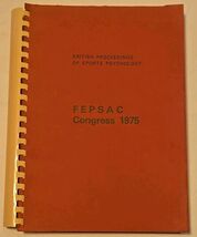 British Proceedings Of Sports Psychology FEPSAC Congress 1975 - $42.80