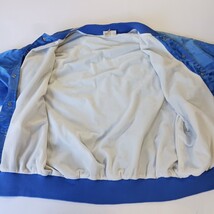 Vintage Hartwell Soil Conservation Service Men's Blue Baseball Jacket Chest 51" image 13