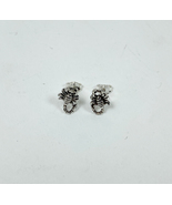 Minimalist Scorpion Stud Earrings 925 Sterling Silver, Handmade Animal E... - £7.99 GBP