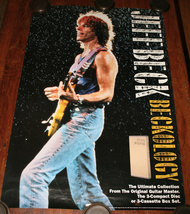 JEFF BECK Beckology 1991 EPIC SONY LEGACY orig PROMO POSTER Yardbirds - $29.99