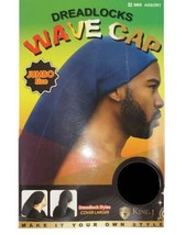 Black - Jumbo 18&quot; Dreadlocks Jumbo Rasta Stocking Wave Hat Cap Reggae FLEX - £14.94 GBP