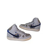 Nike Son of Force Mid Basketball Shoes Grey/Blue Color Mens 10.5 616281-014 - $29.40