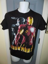 Iron Man 2 Marvel War Machine Black Short Sleeve T-Shirt Size S Men&#39;s EUC - €23,95 EUR