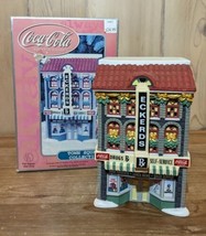 Coca-Cola Eckerds Drug Store Town Square Christmas Village 2000 Release No Cord - £16.30 GBP