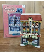 Coca-Cola Eckerds Drug Store Town Square Christmas Village 2000 Release ... - £16.24 GBP