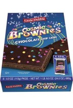 Little Debbie Large Sized Cosmic Brownies, 4 oz Individually Wrapped, 6 ... - £13.95 GBP