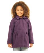 Draper James Girls Boys Dress Coat Purple Hood Unisex Heavyweight - $76.67 CAD
