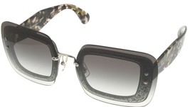 Miu Miu Sunglasses Women Brown Havana Square MU 01RS DHE-0A7 - £200.43 GBP
