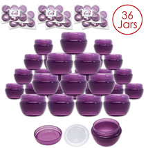 Beauticom (36 Pieces) 50G/50Ml High Quality Pink Ov Container Jars - $56.59
