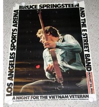 Bruce Springsteen Poster Concert A Night For The Vietnam Veterans Vintag... - $199.99
