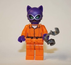 PLTOYS Arkham Catwoman Batman DC Comic Minifigure Custom US Toy - £4.55 GBP