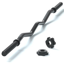 47&quot; EZ Curl Bar Weight Lifting Bar, 1-inch Curling Bars for Weight lifti... - $2,856.54 MXN