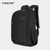 Tigernu New Anti Fouling Fashion 15.6 inch Laptop Backpack Men Waterproof Materi - £74.13 GBP