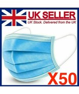 Disposable Face Masks - 3 Ply Medical Surgical Protective Guard Covering... - $24.42 MXN+