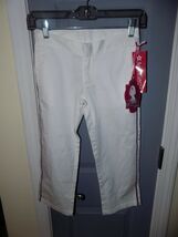American Girl  ADDY CLASSIC CROPS White Pants Capris Size 10 Girl's NEW - $40.50
