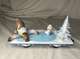 Lionel Disney Frozen Train  7-11940 Replacement Olaf &amp; Sven Animate Flatcar READ - £15.82 GBP