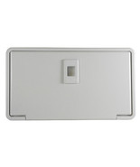 Arctic White /Black Exterior Transom Shower with Latching/Locking door R... - $177.94 CAD