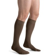 Jobst forMen 30-40mmhg Knee High RIBBED - X-Large - Brown - $90.15 CAD
