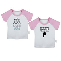 Poop! There It is Funny Tshirt Infant Baby T-shirts Newborn Graphic Tee Tops - £15.62 GBP
