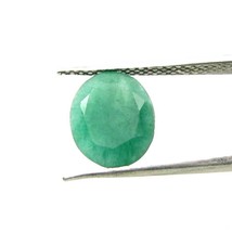 2.7Ct Naturel Brésilien Vert Émeraude Coupe Ovale Pierre Précieuse - £10.63 GBP