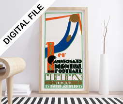 Exclusive vintage poster of 1st Football Uruguayan Championship - high quality - £5.37 GBP