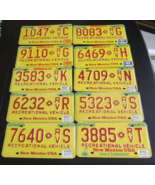 YOUR CHOICE FROM 10  NEW MEXICO RV LICENSE PLATES  NATIVE AMERICAN ZIGZA... - £11.32 GBP