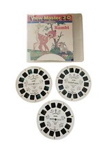 Disney Bambi View Master 3D 3 Reels 90s Toys Classic Vintage Viewmaster - £11.85 GBP