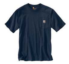 Carhartt K87-NVY Short-Sleeve Workwear Pocket T-Shirt, Navy, 3XL - $46.94